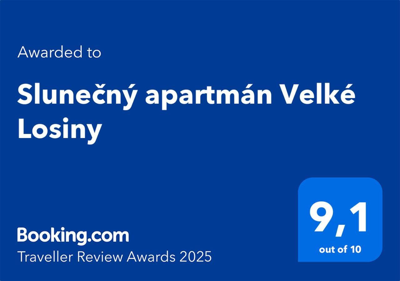 Slunecny Apartman Velke Losiny Bagian luar foto